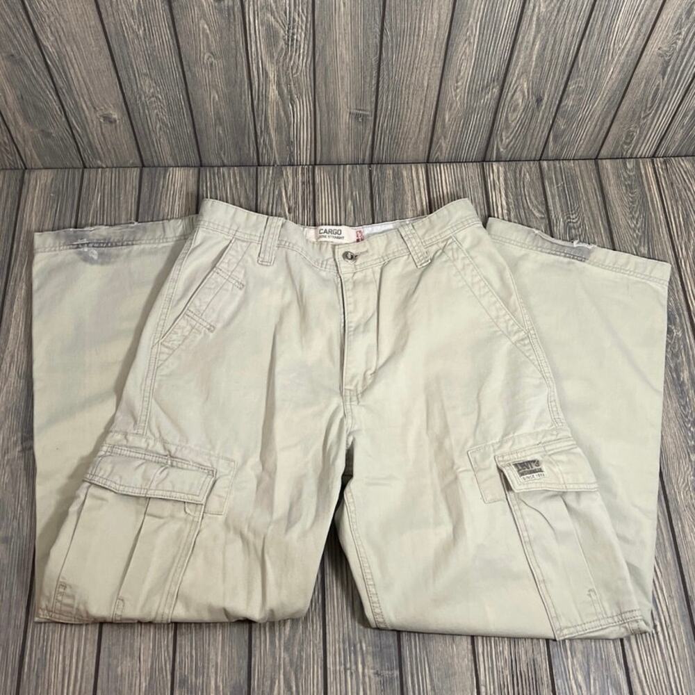 Levis Workwear Loose Straight‎ Cargo Pant 30x30 Outdoor Fishing Grunge 2006